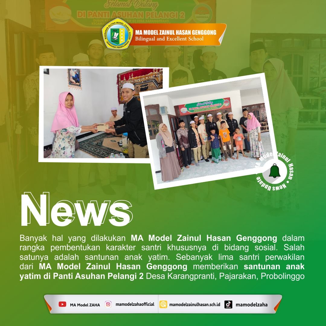 Membangun Solidaritas Santri Melalui Santunan Anak Yatim