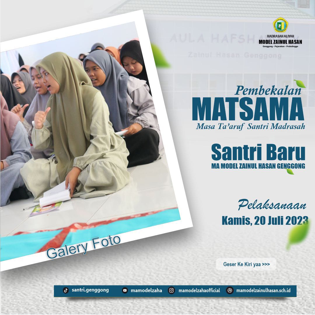 Pembekalan Orientasi Santri Cinta Almamater 2023/2024