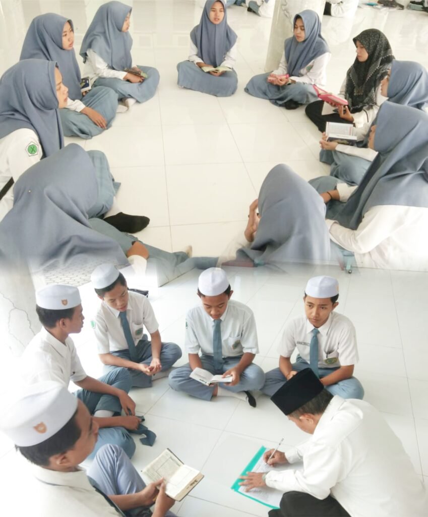 pembiasaan pagi, tahfidz, MA Model Zainul Hasan Genggong