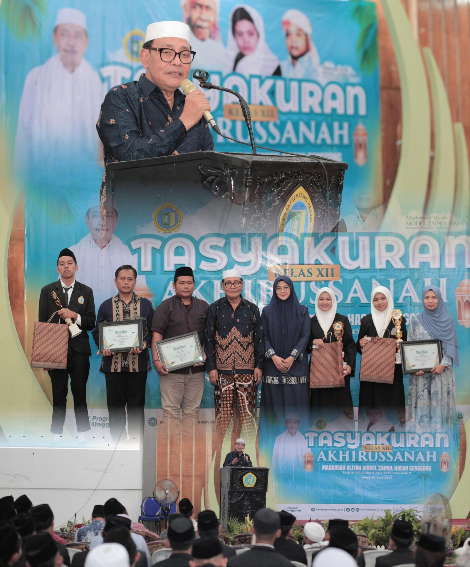 Tasyakuran Akhirussanah MA Model Zainul Hasan Gonggong 2025 Berlangsung Khidmat dan Penuh Haru