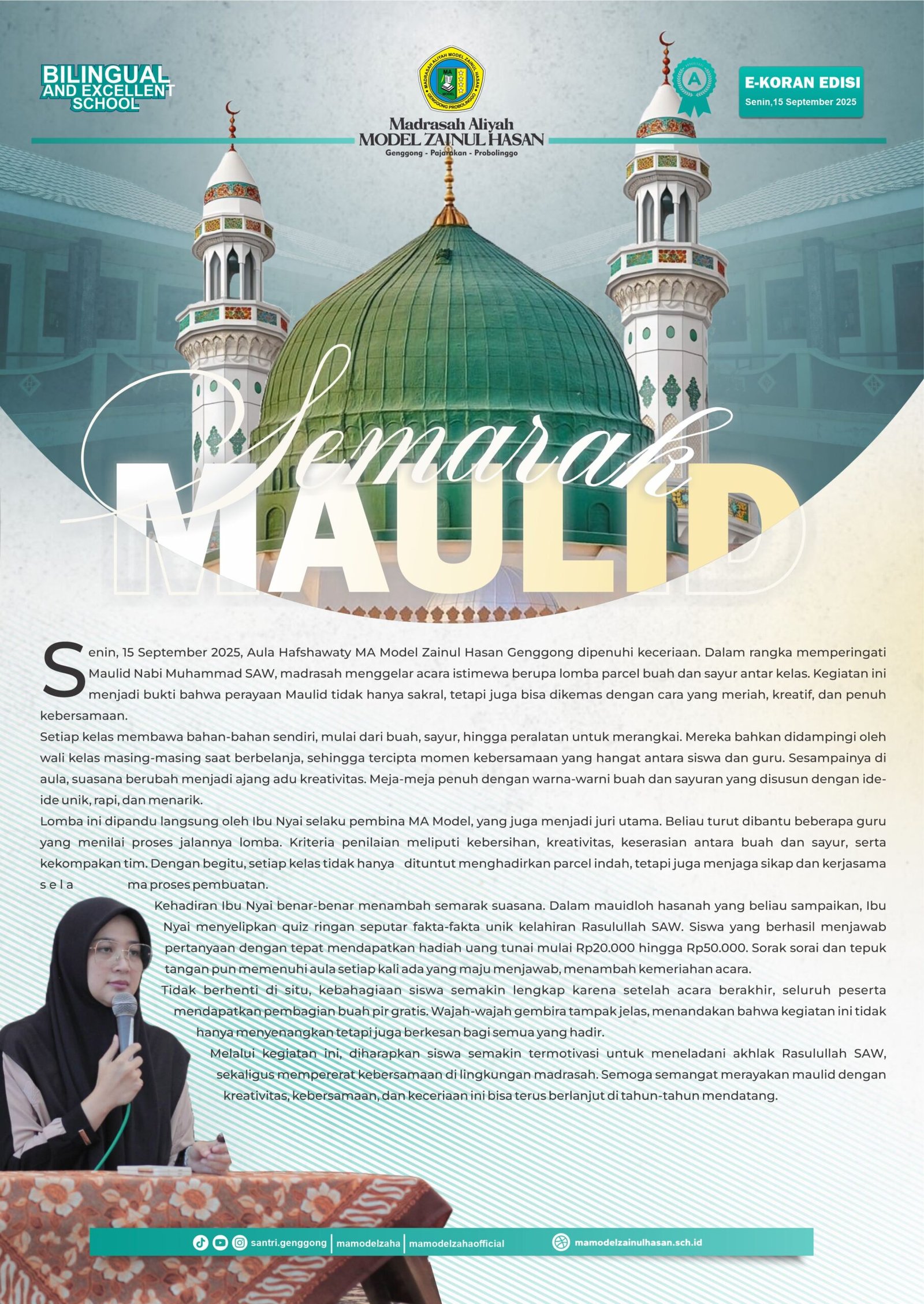 Semarak Maulid Nabi Muhammad SAW
